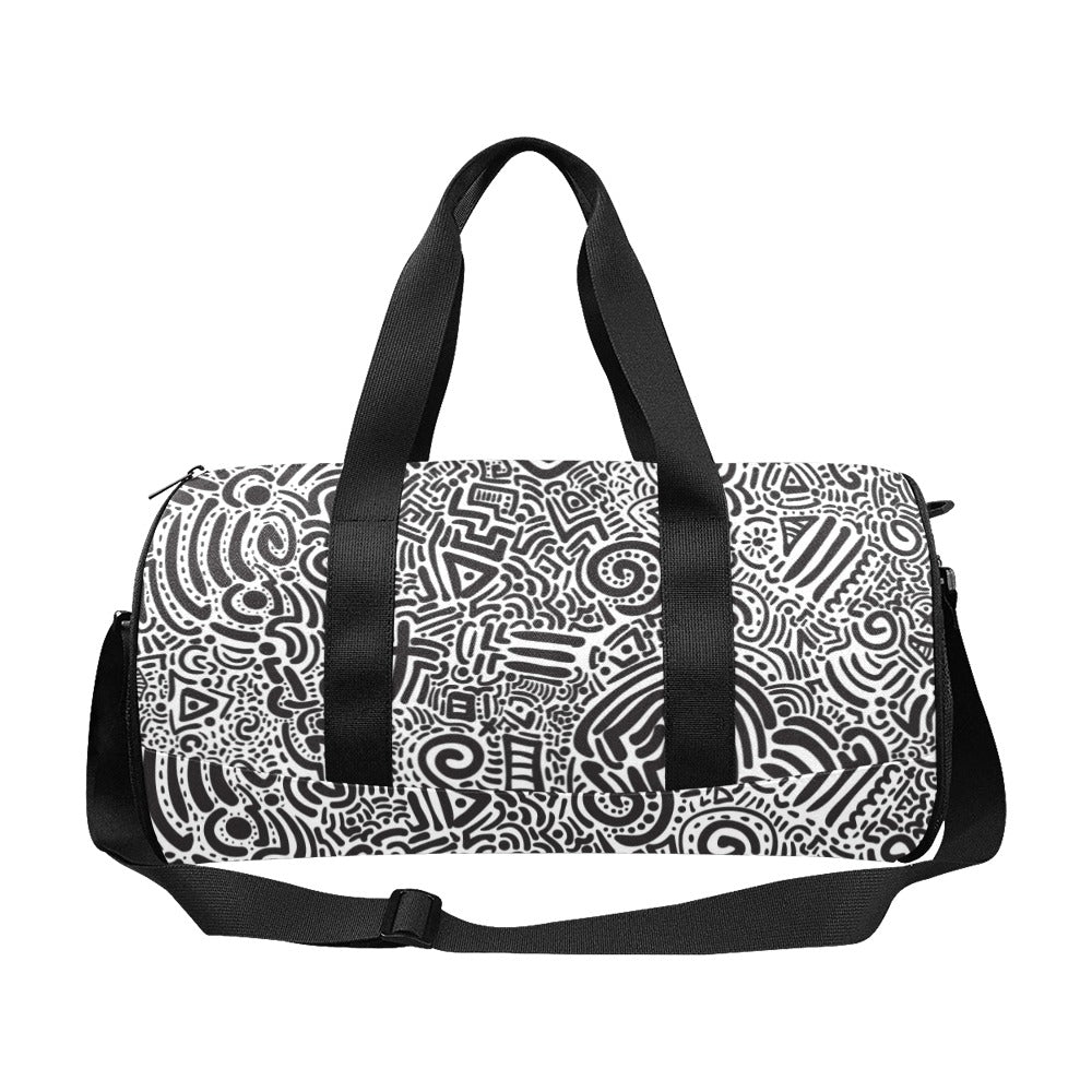 Black And White - Duffle Bag