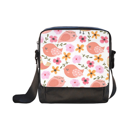 Lovely Birds - Crossbody Nylon Bag Crossbody Bags Printed Offshore