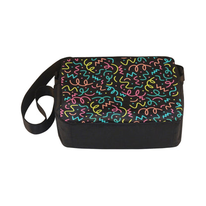 Squiggle Time - Classic Cross-body Nylon Bag