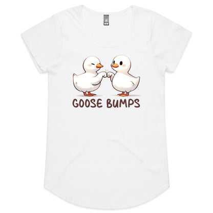 Goose Bumps - Womens Scoop Neck T-Shirt