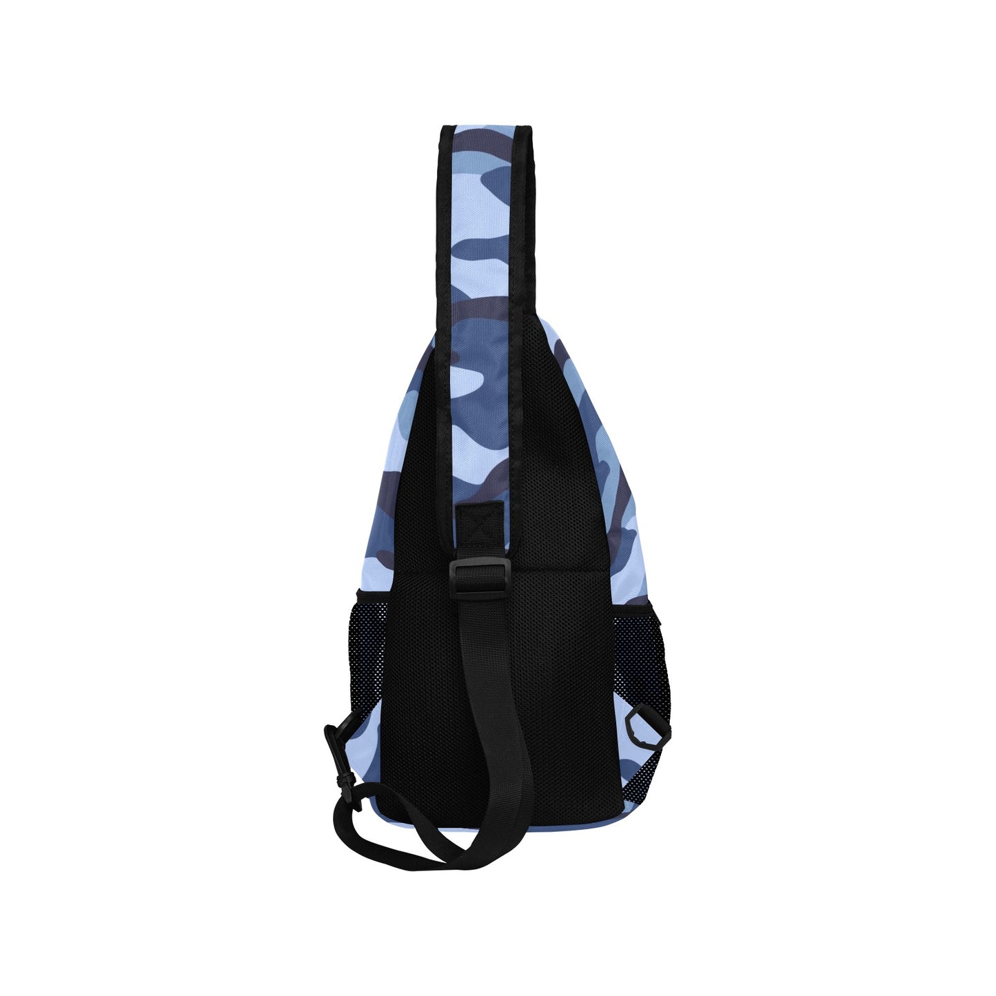 Blue Camouflage - Cross-Body Chest Bag Cross-Body Chest Bag