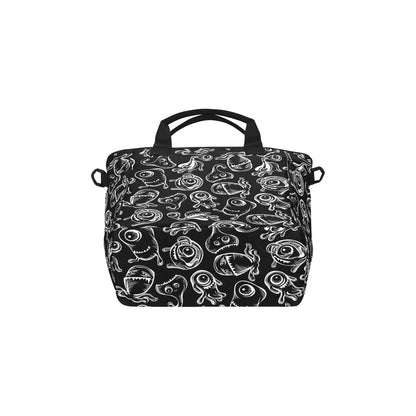 Monsters In Black And White - Tote Bag with Shoulder Strap