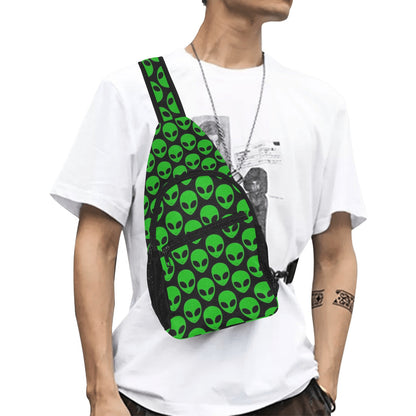 Aliens - Chest Bag With Full Print