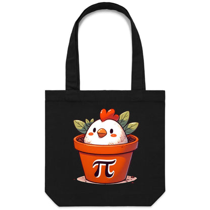 Chicken Pot Pi - Canvas Tote Bag