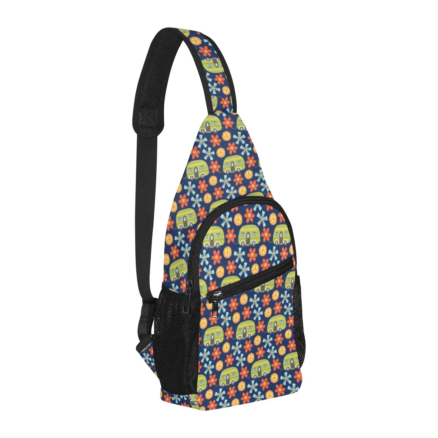 Hippy Caravan - Chest Bag With Full Print