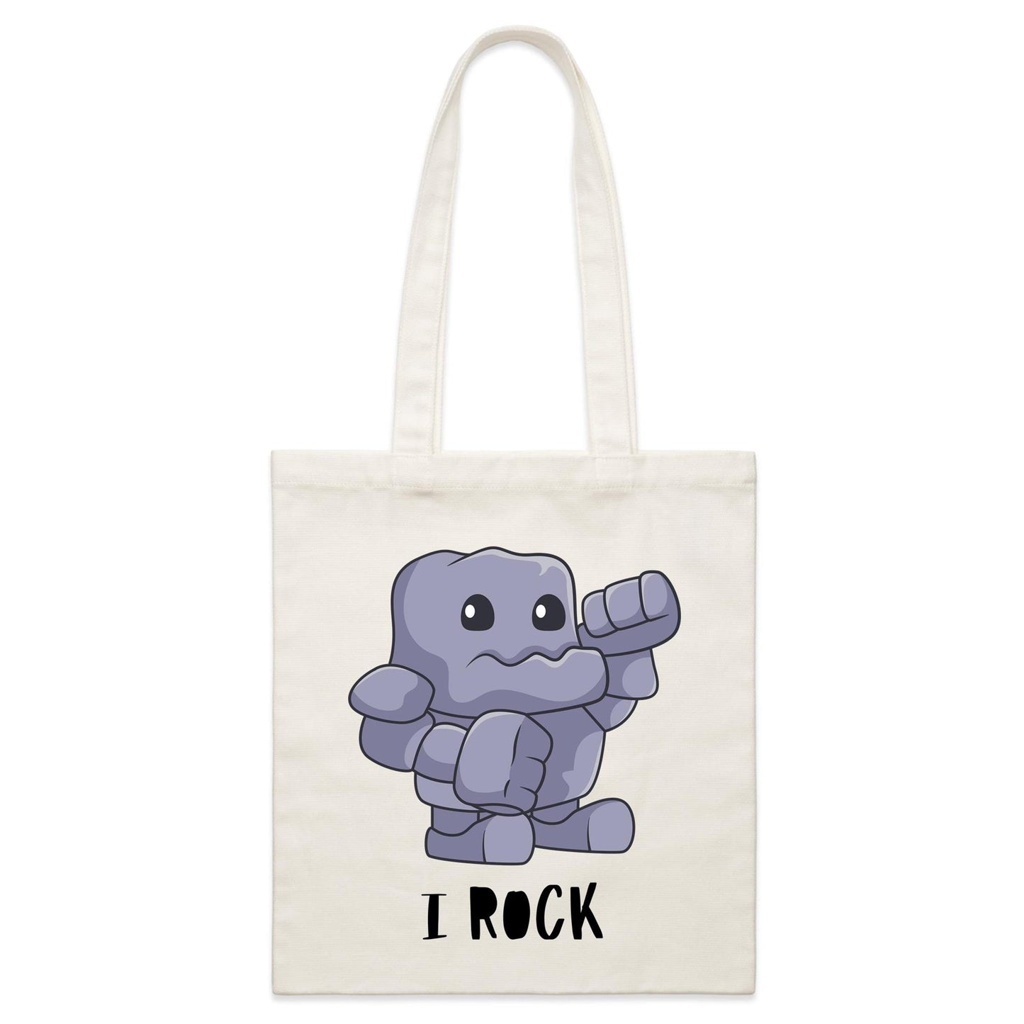I Rock - Parcel Canvas Tote Bag Default Title Parcel Tote Bag Music