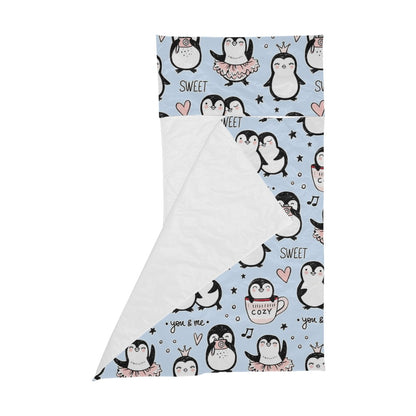 Penguin Love - Kids Sleeping Bag