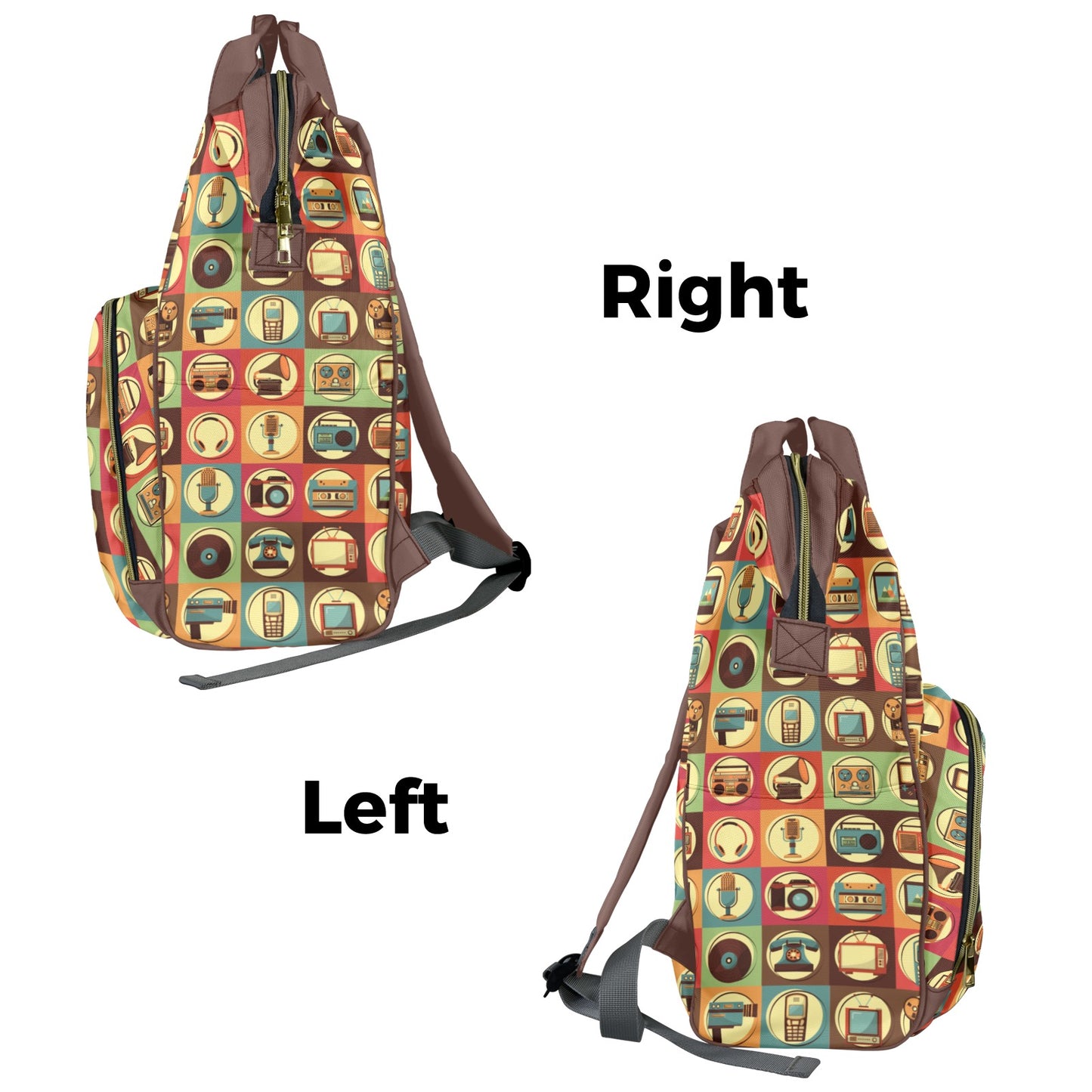 Retro Life - Multifunction Backpack