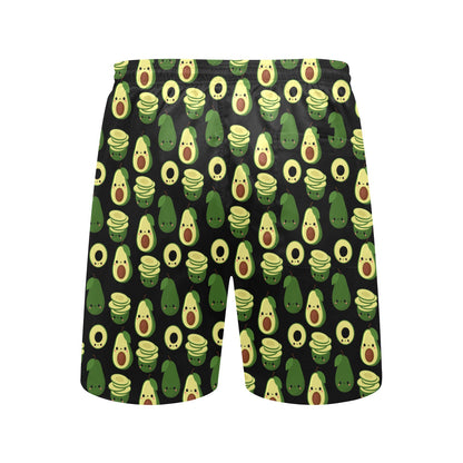 Cute Avocados - Men's Mid-Length Beach Shorts