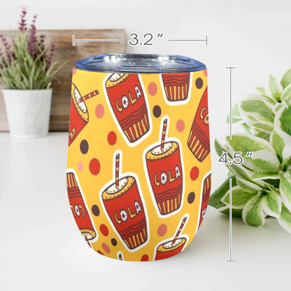 Cola - 12oz Wine Tumbler 12oz Wine Tumbler Food Printed Offshore