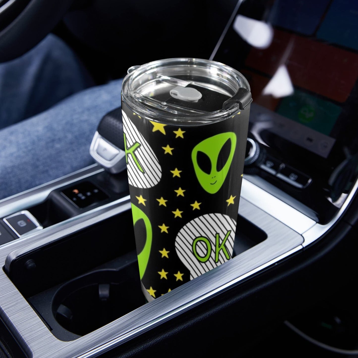 Alien OK - 20oz Travel Mug / Tumbler