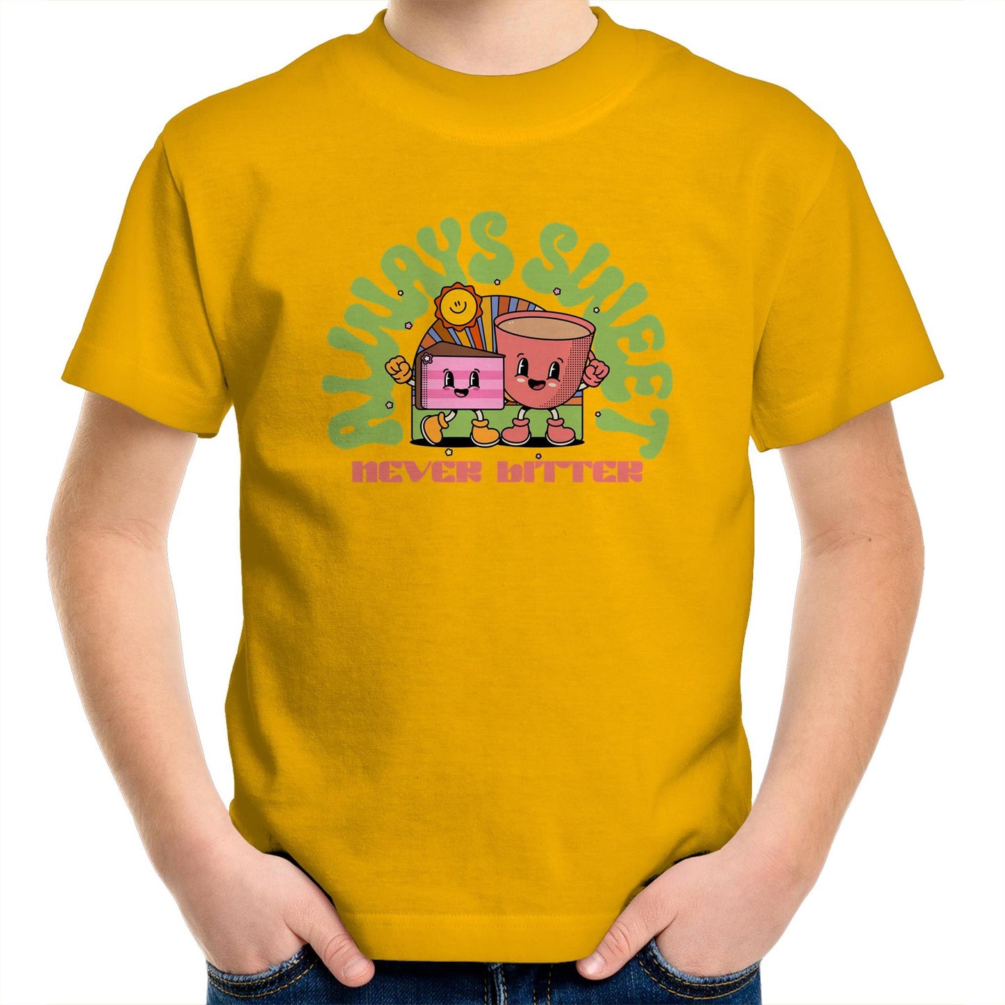 Always Sweet, Never Bitter - Kids Youth T-Shirt