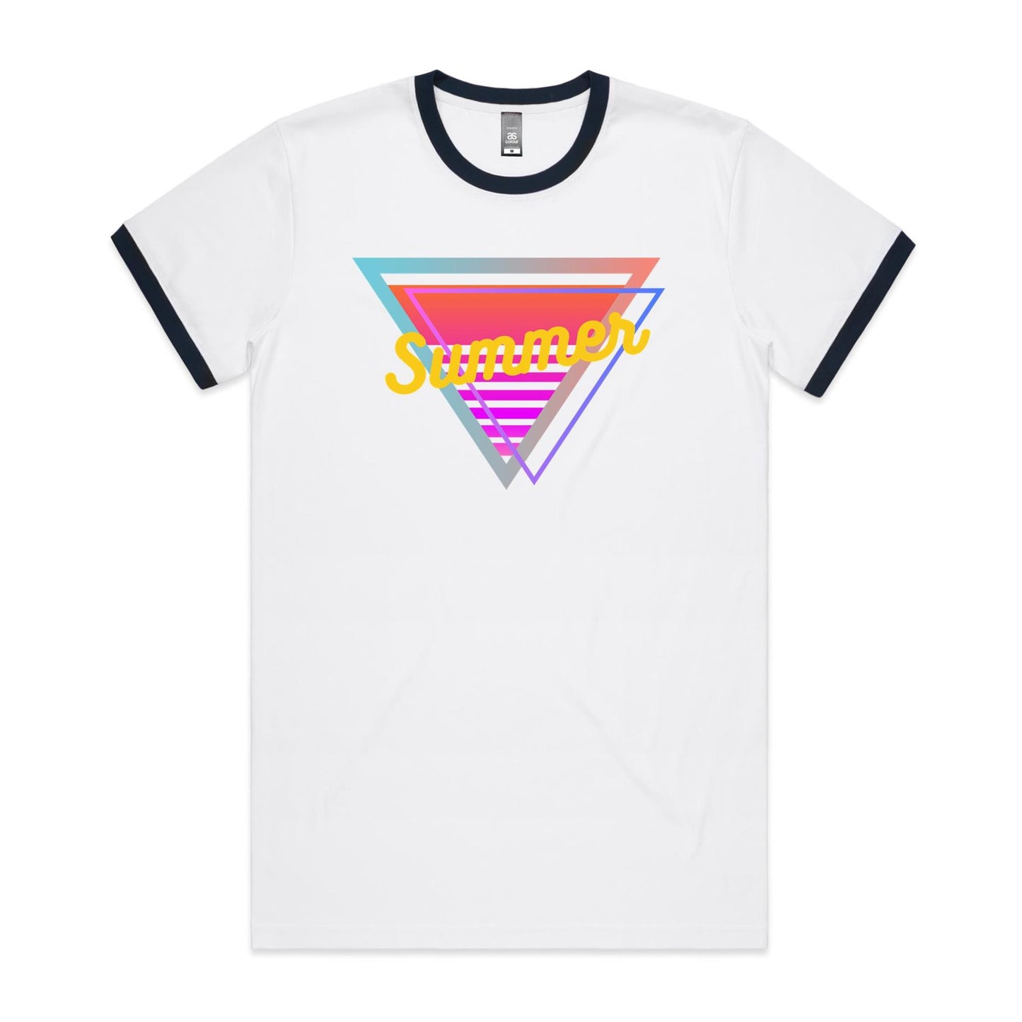 80's Summer - Staple Ringer Tee