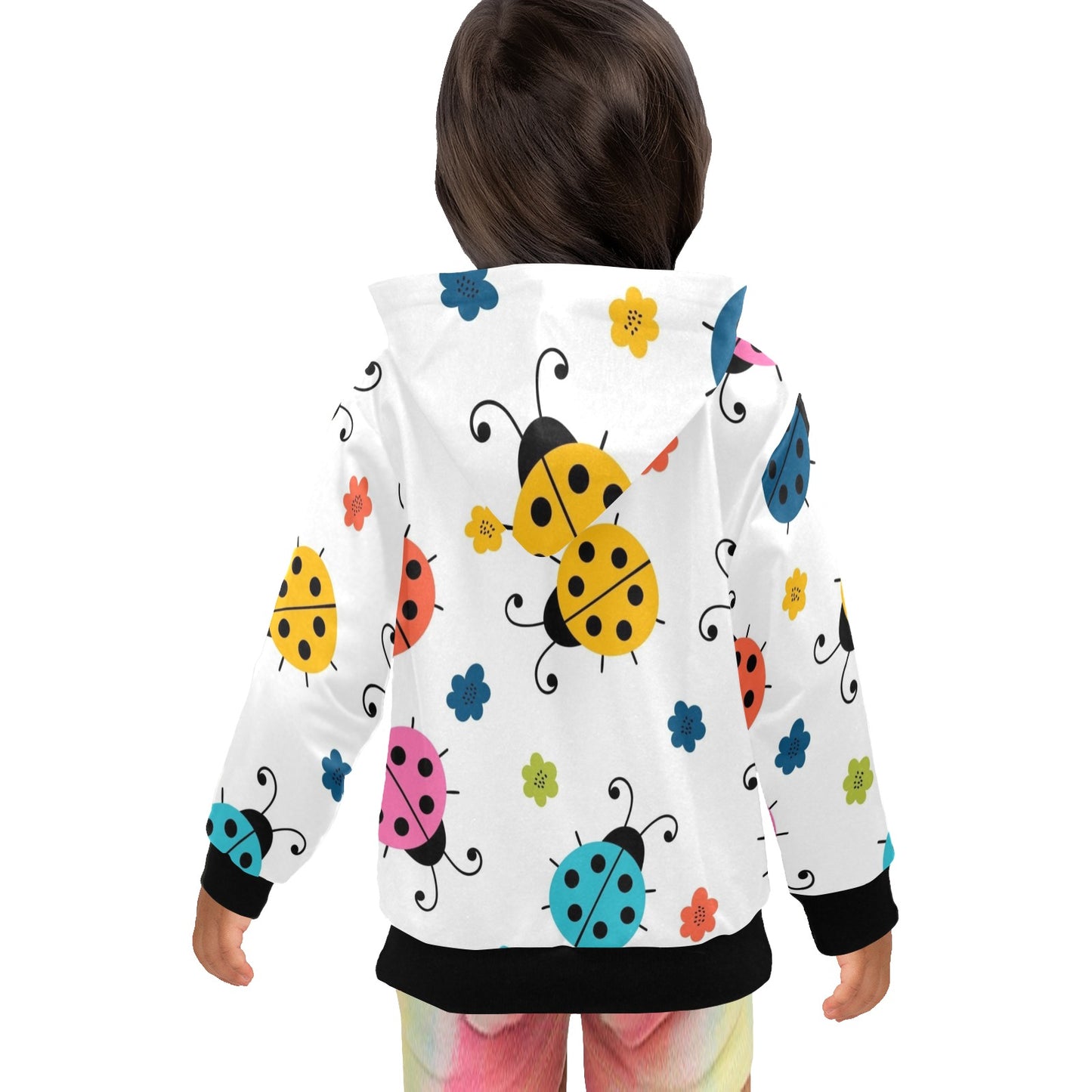 Ladybugs - Junior Girls Zip Up Hoodie