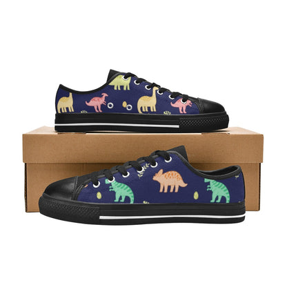 Dinosaurs - Men's Classic Canvas Shoes