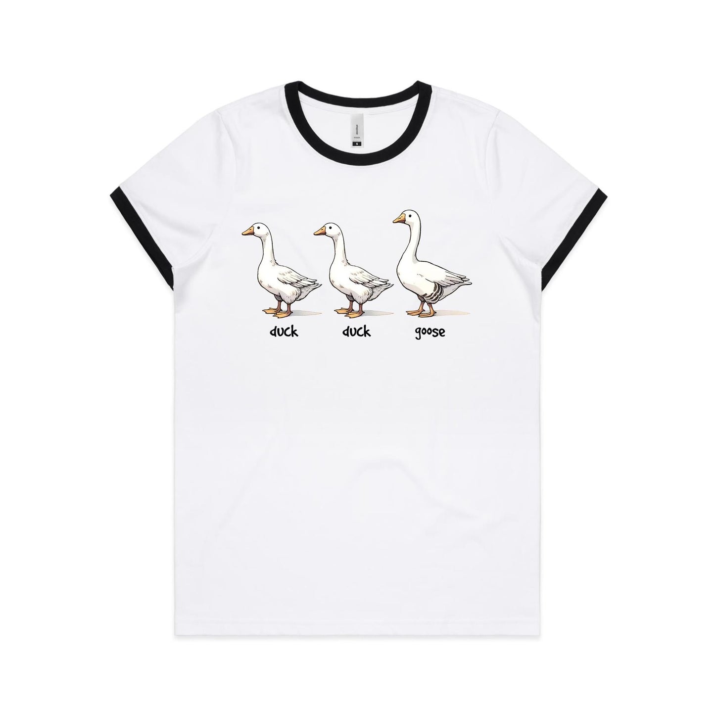 Duck Duck Goose - Women's Ringer Tee