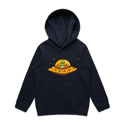 Alien Pizza - Youth Supply Hood