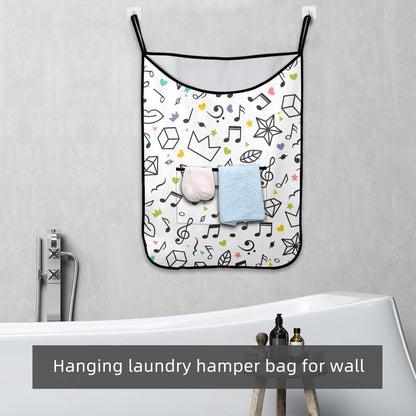 Music Time - Hanging Laundry Bag