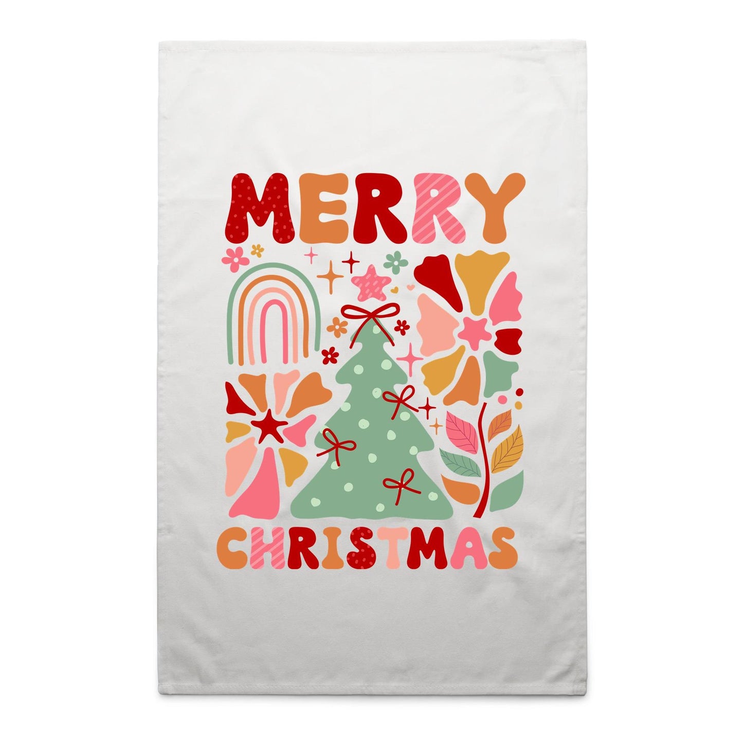 Merry Christmas - AS Colour Tea Towel