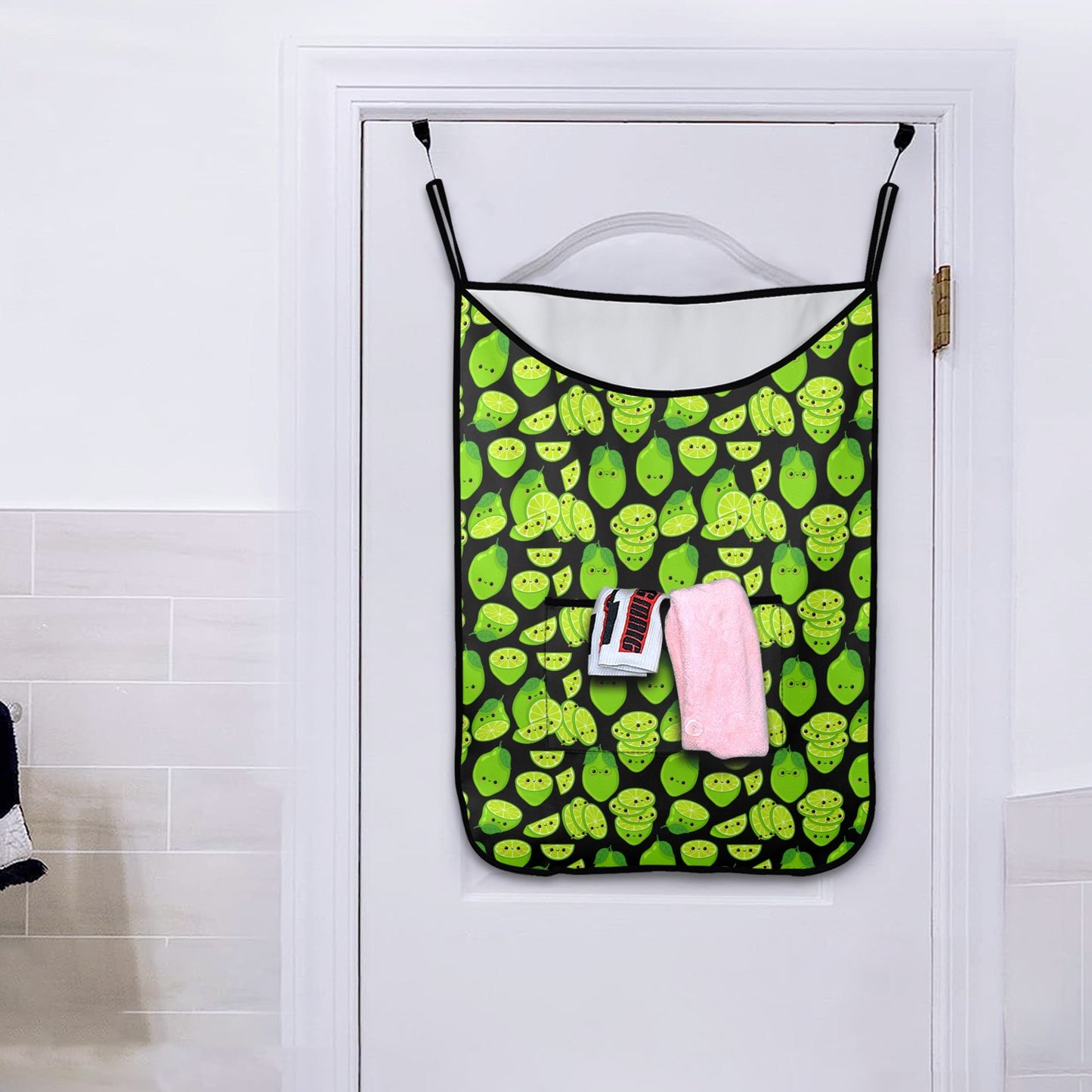 Cute Limes - Hanging Laundry Bag