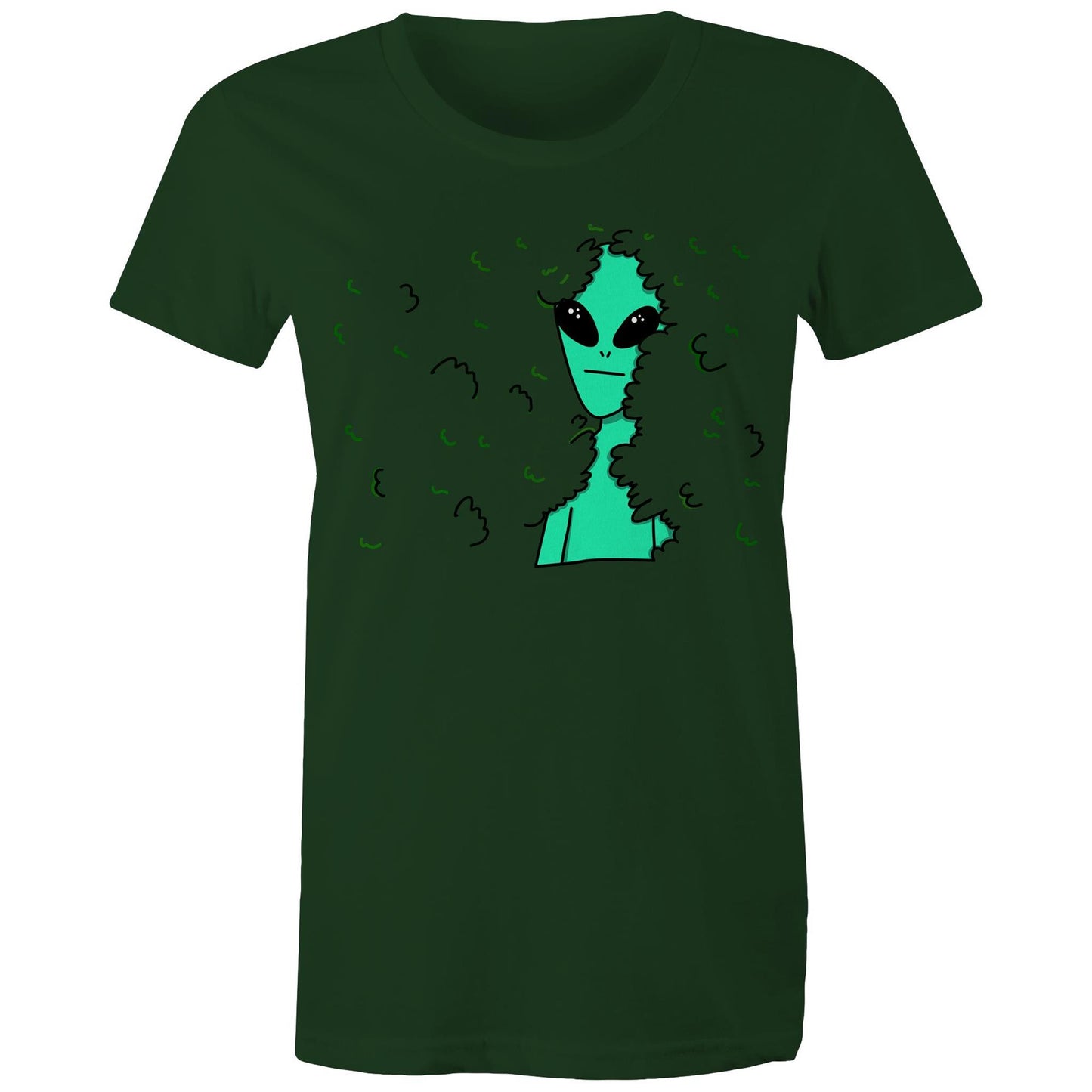 Alien Hedge - Womens T-shirt