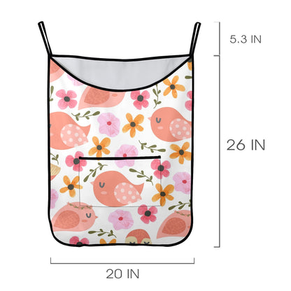 Lovely Birds - Hanging Laundry Bag