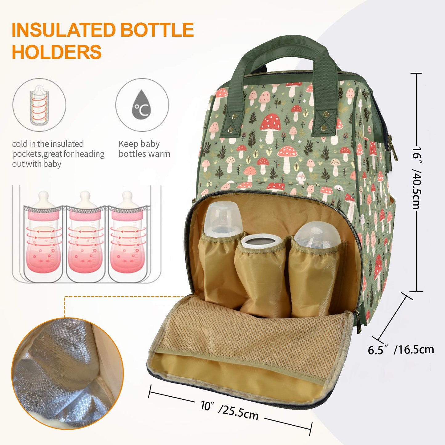 Mushroom Garden - Multifunction Backpack