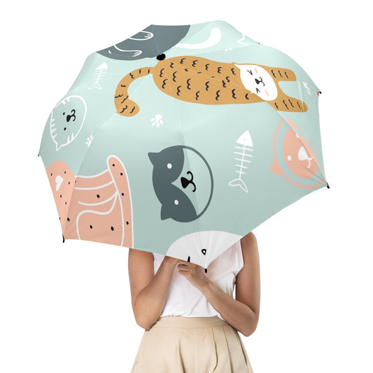 Cat Stretch - Semi-Automatic Foldable Umbrella