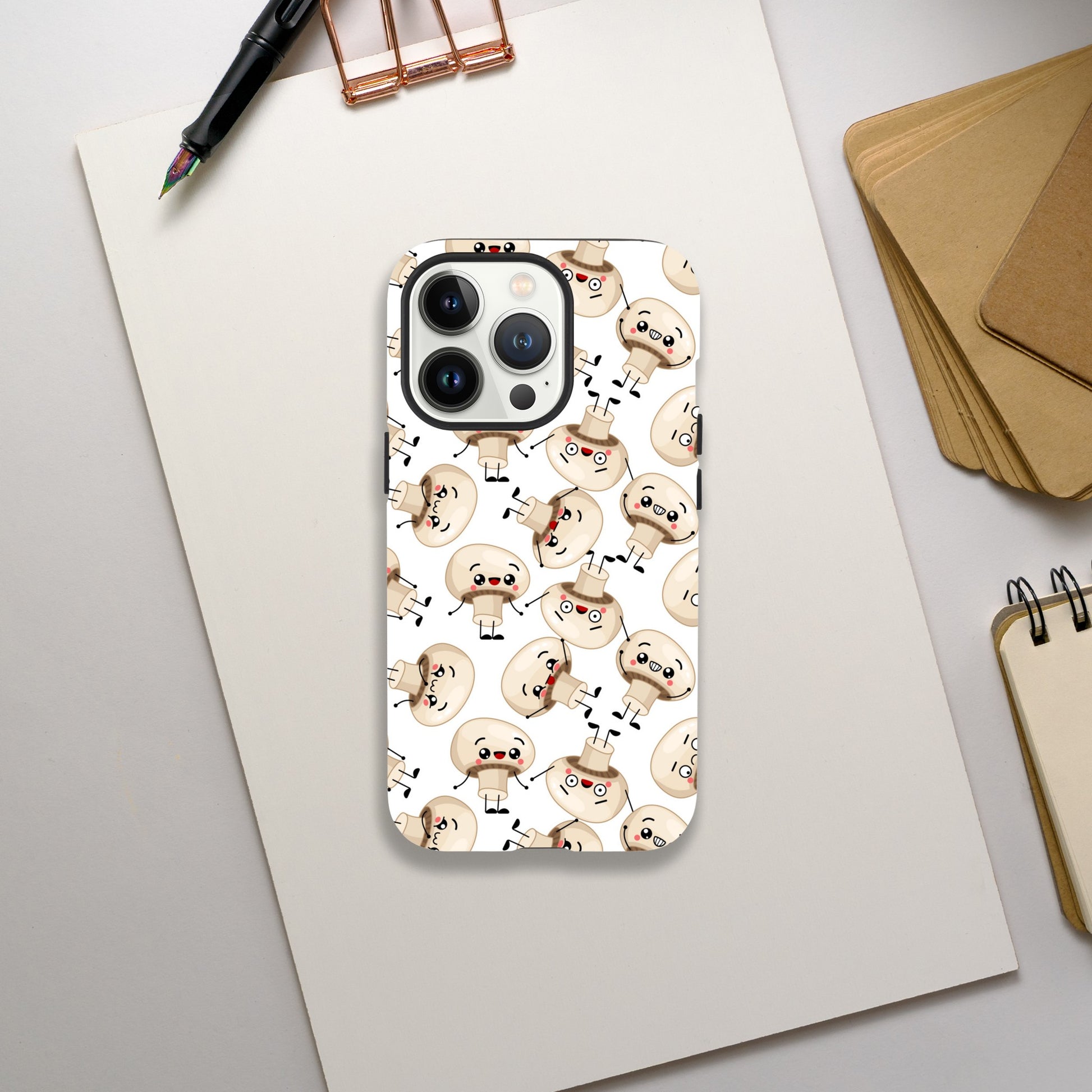 Cute Mushrooms - Phone Tough Case iPhone 13 Pro Max Phone Case