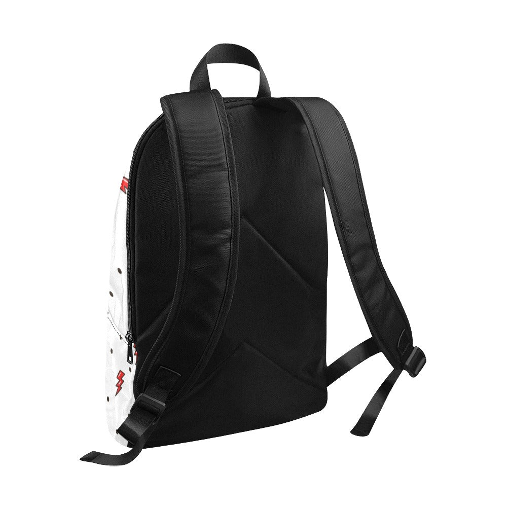 Red Lightning - Fabric Backpack for Adult