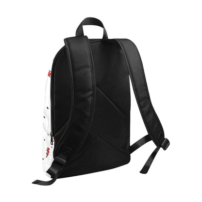 Red Lightning - Fabric Backpack for Adult