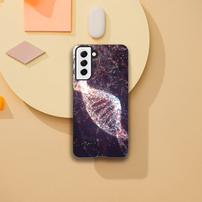 Glittery DNA - Phone Tough Case Galaxy S21 Plus Phone Case