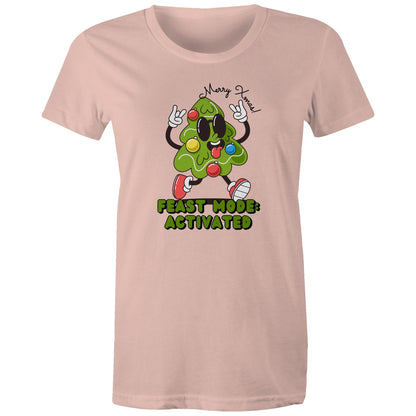 Christmas Feast Mode Activated - Womens T-shirt