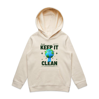 Earth, Just Keep It Clean - Youth Supply Hood