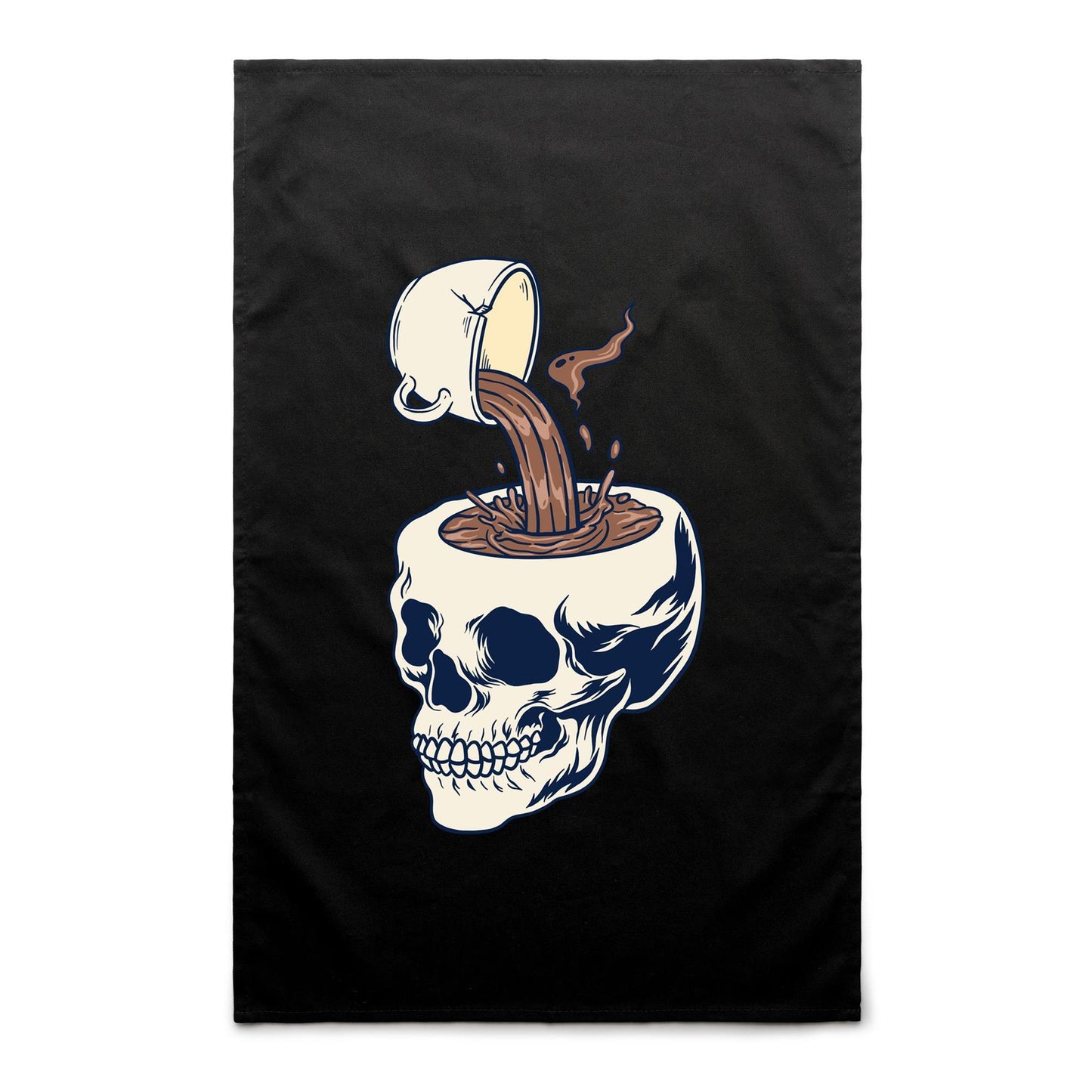 Coffee Skull - AS Colour Tea Towel