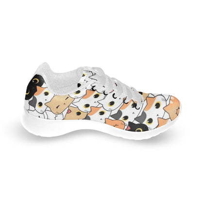 Cute Cartoon Cats - Kids Sneakers