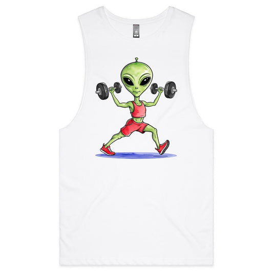 Alien Dumbells - Tank Top Tee