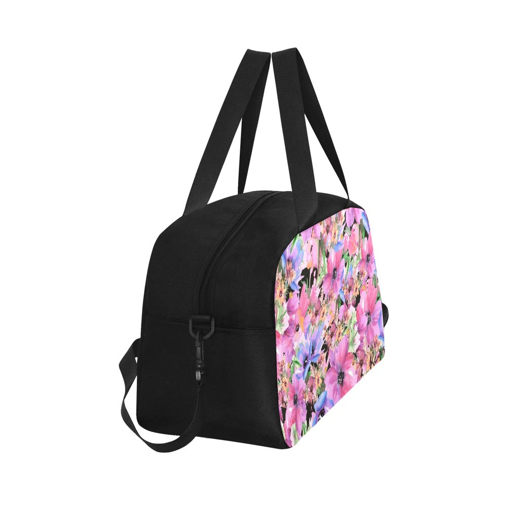 Bright Pink Floral - Gym Bag Gym Bag