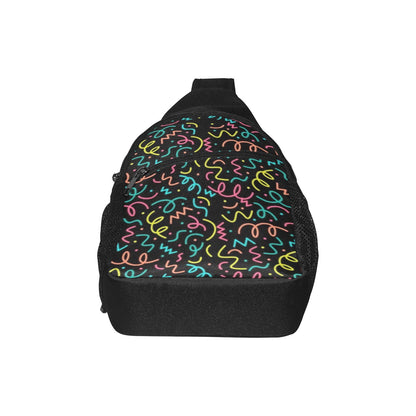 Squiggle Time - Chest Bag