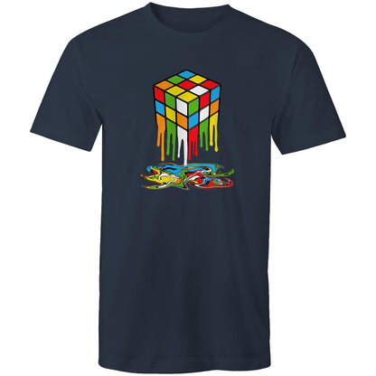 Melting Game Cube - Mens T-Shirt