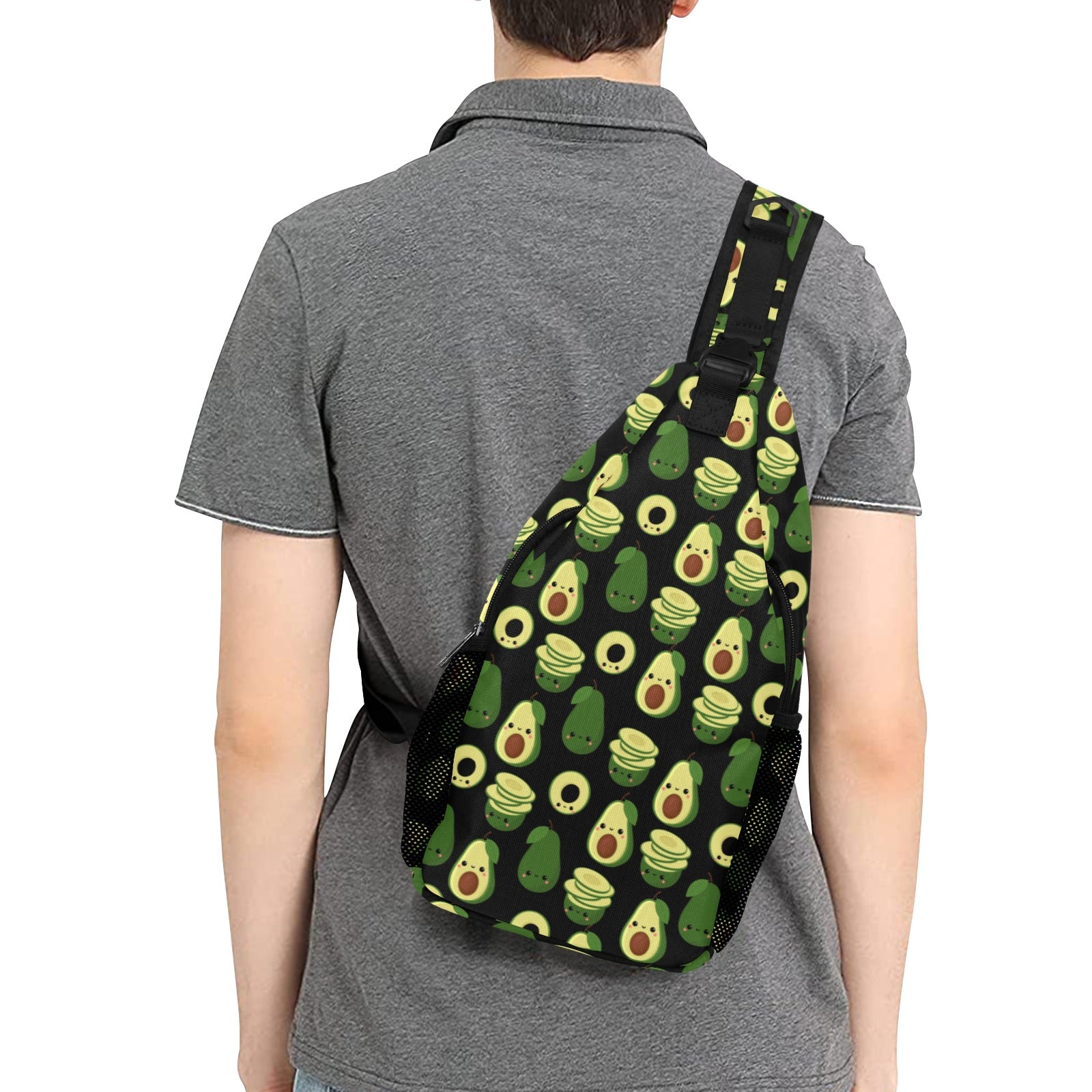 Cute Avocados - Cross-Body Chest Bag Cross-Body Chest Bag Printed Offshore