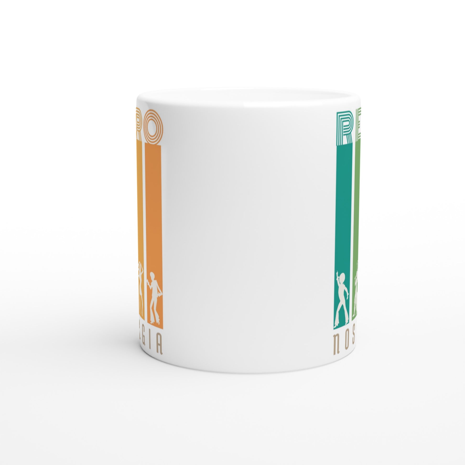 Retro Nostalgia - White 11oz Ceramic Mug White 11oz Mug Globally Fulfilled Retro