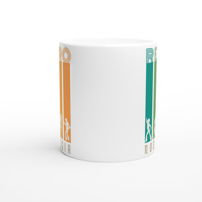 Retro Nostalgia - White 11oz Ceramic Mug White 11oz Mug Globally Fulfilled Retro