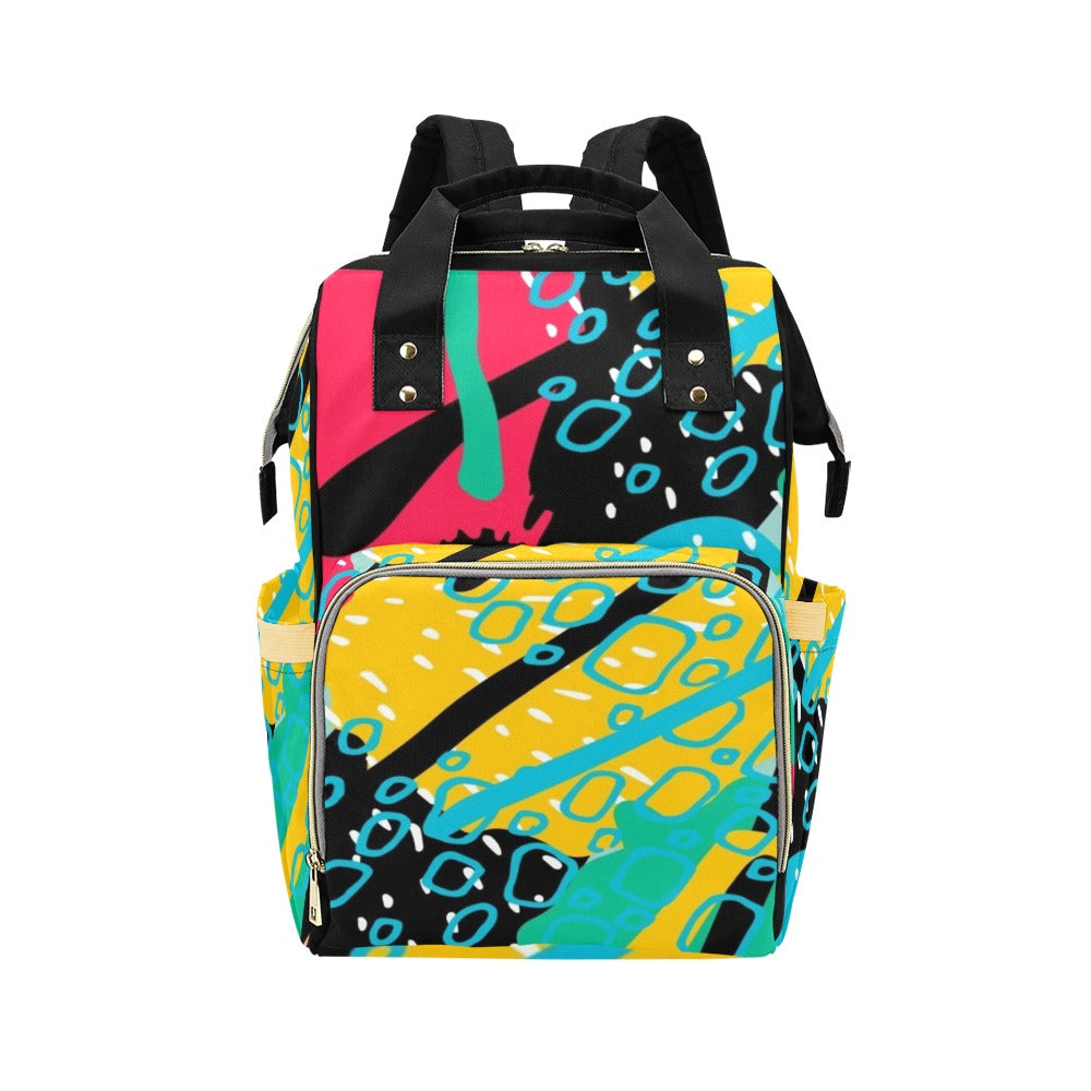 Bright And Colourful - Multifunction Backpack Multifunction Backpack Printed Offshore