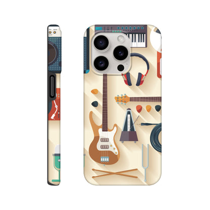 Music Time - Phone Tough case iPhone 15 Pro Phone Case Globally Fulfilled Music