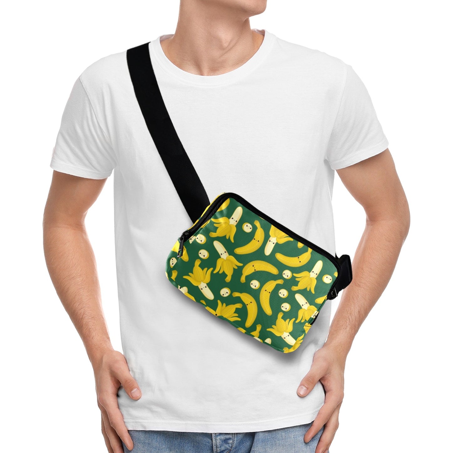 Happy Bananas - Belt Bag Belt Bag Food Printed Offshore