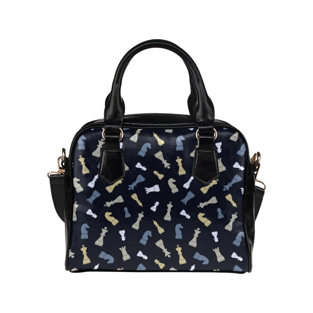 Chess Pattern - Shoulder Handbag