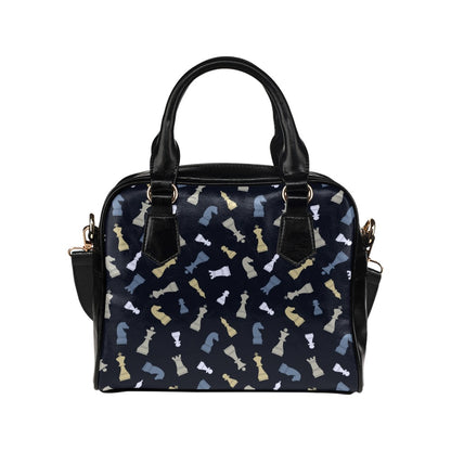 Chess Pattern - Shoulder Handbag