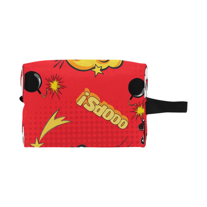 Comic Book Red - Wash Bag