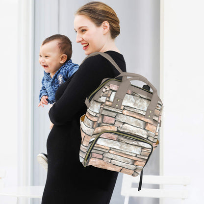 Stone Wall - Multifunction Backpack Multifunction Backpack Printed Offshore